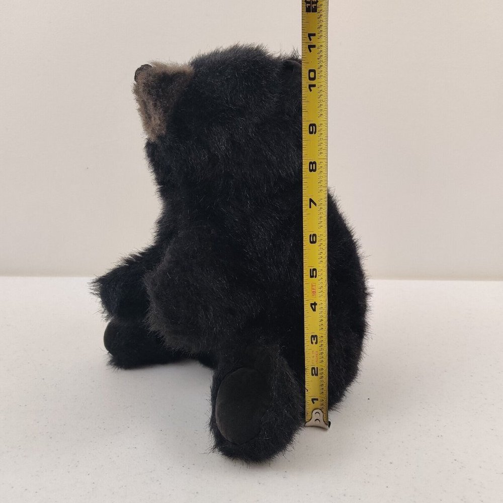 Vintage Folkmanis Furry Folk Baby Black Bear Hand Puppet  Cub Plush - Picture 8 of 10
